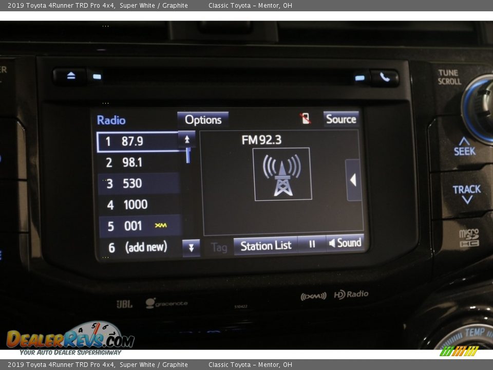 2019 Toyota 4Runner TRD Pro 4x4 Super White / Graphite Photo #11