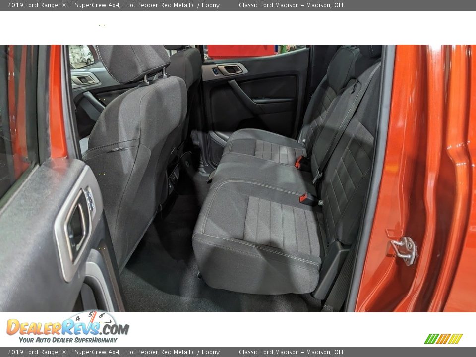 2019 Ford Ranger XLT SuperCrew 4x4 Hot Pepper Red Metallic / Ebony Photo #16
