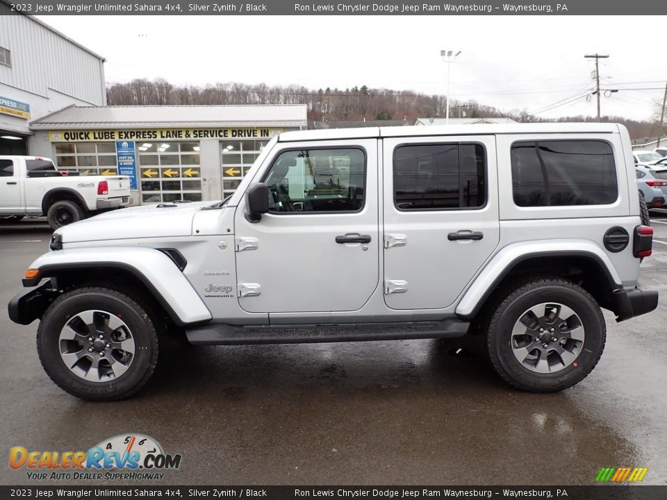 Silver Zynith 2023 Jeep Wrangler Unlimited Sahara 4x4 Photo #2