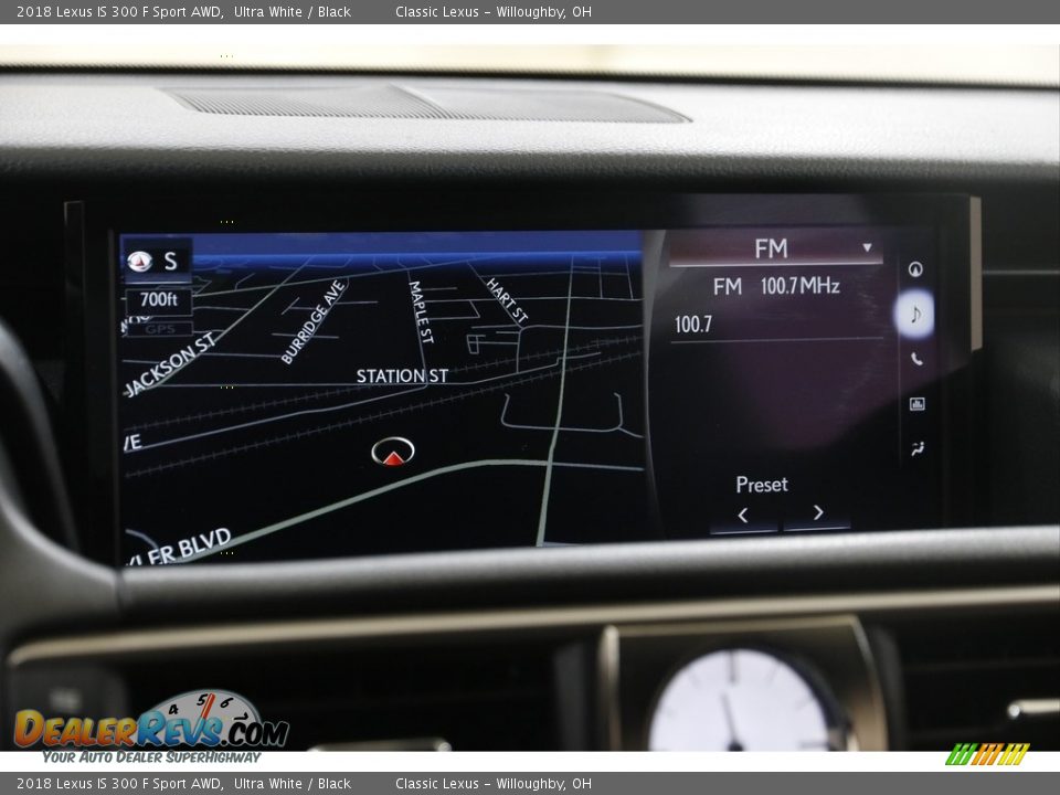 Navigation of 2018 Lexus IS 300 F Sport AWD Photo #12