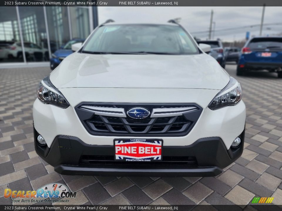 2023 Subaru Crosstrek Premium Crystal White Pearl / Gray Photo #2