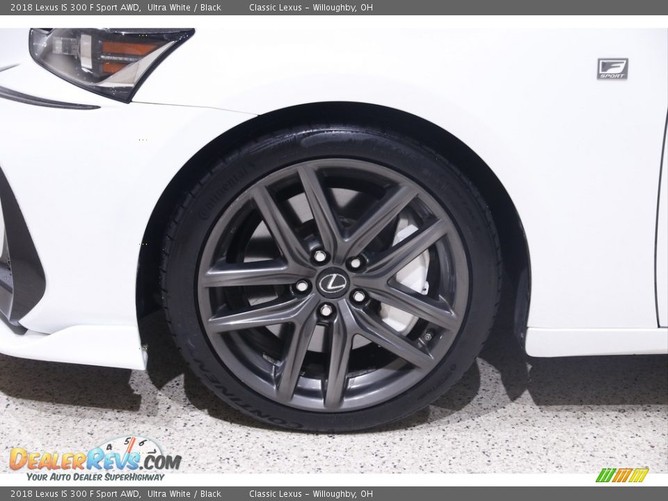 2018 Lexus IS 300 F Sport AWD Wheel Photo #25