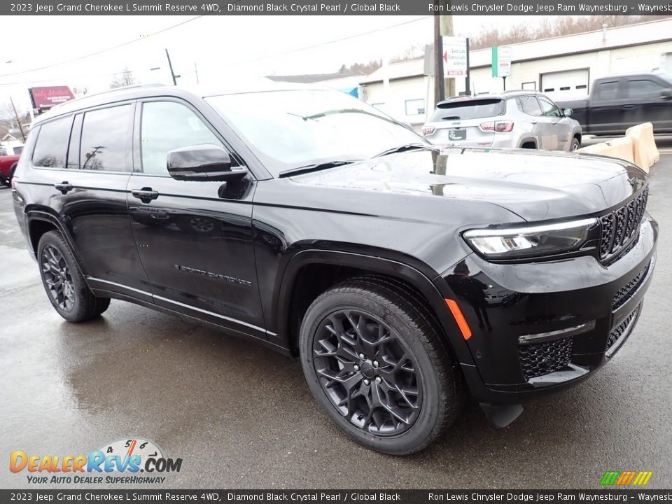 Front 3/4 View of 2023 Jeep Grand Cherokee L Summit Reserve 4WD Photo #8