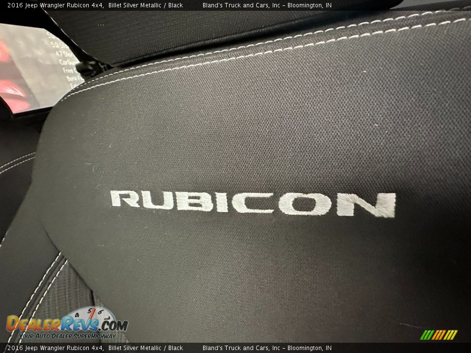 2016 Jeep Wrangler Rubicon 4x4 Billet Silver Metallic / Black Photo #5
