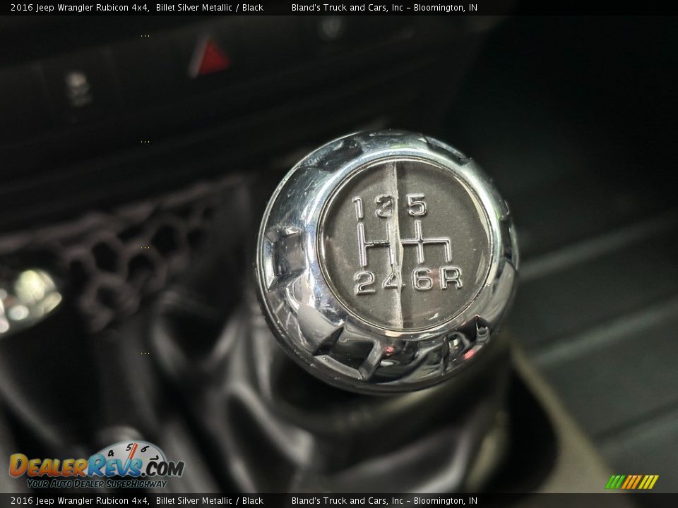 2016 Jeep Wrangler Rubicon 4x4 Billet Silver Metallic / Black Photo #6
