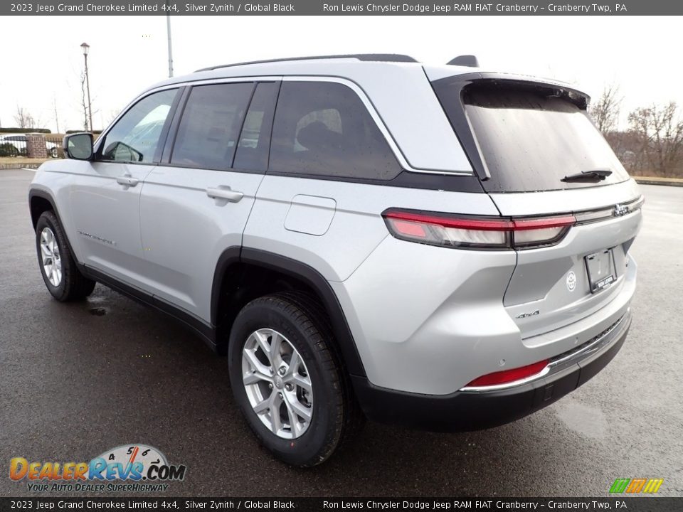 2023 Jeep Grand Cherokee Limited 4x4 Silver Zynith / Global Black Photo #3