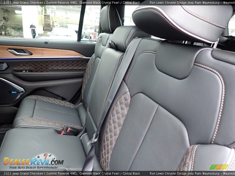 Rear Seat of 2023 Jeep Grand Cherokee L Summit Reserve 4WD Photo #12