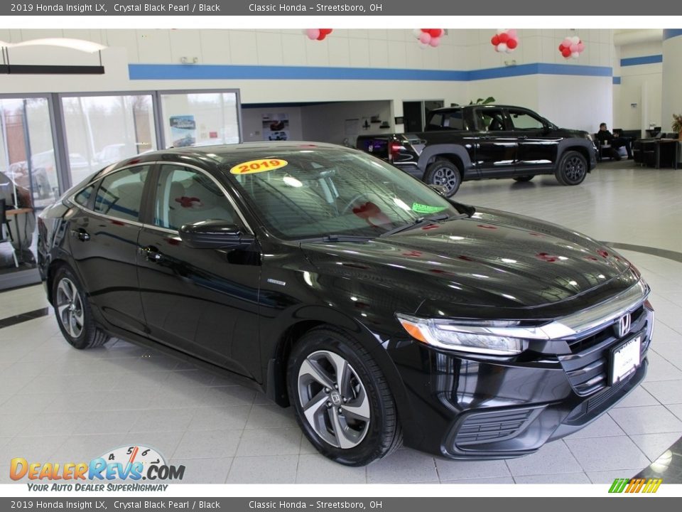2019 Honda Insight LX Crystal Black Pearl / Black Photo #3