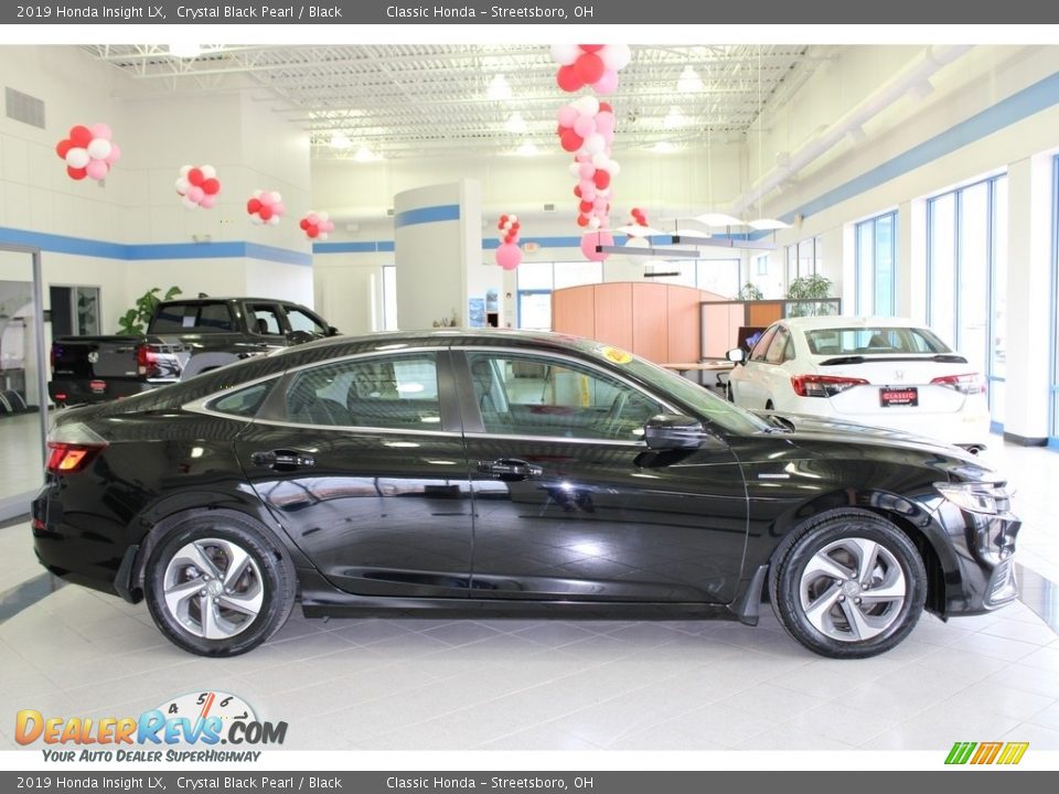 2019 Honda Insight LX Crystal Black Pearl / Black Photo #4