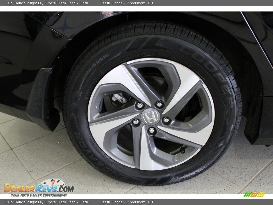 2019 Honda Insight LX Crystal Black Pearl / Black Photo #6