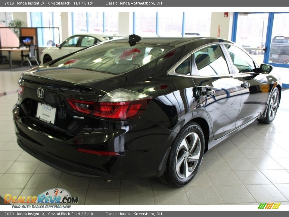 2019 Honda Insight LX Crystal Black Pearl / Black Photo #7