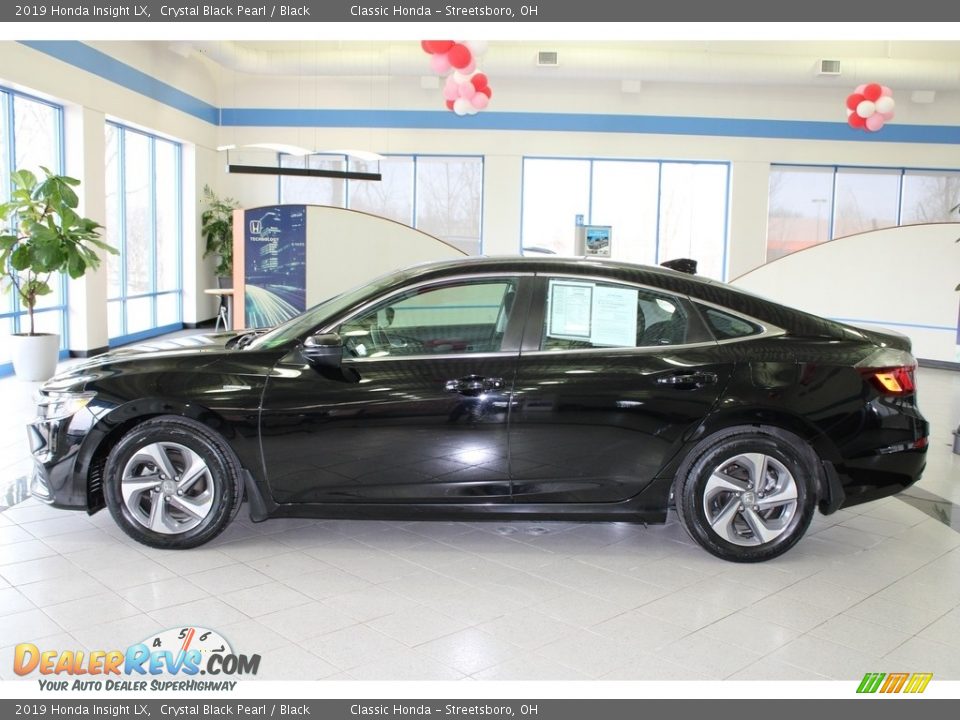 2019 Honda Insight LX Crystal Black Pearl / Black Photo #10