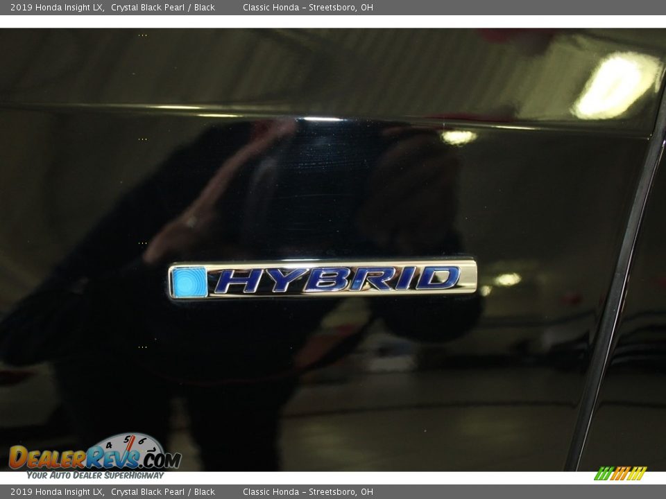 2019 Honda Insight LX Crystal Black Pearl / Black Photo #13