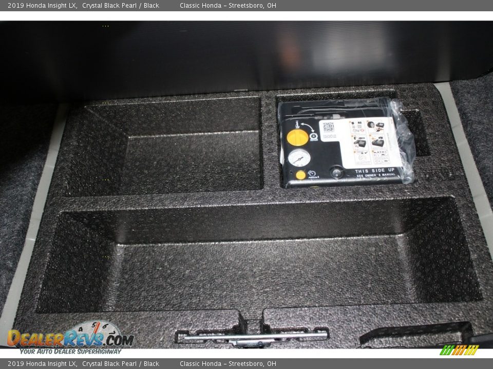 2019 Honda Insight LX Crystal Black Pearl / Black Photo #22