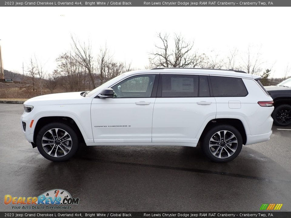 Bright White 2023 Jeep Grand Cherokee L Overland 4x4 Photo #2