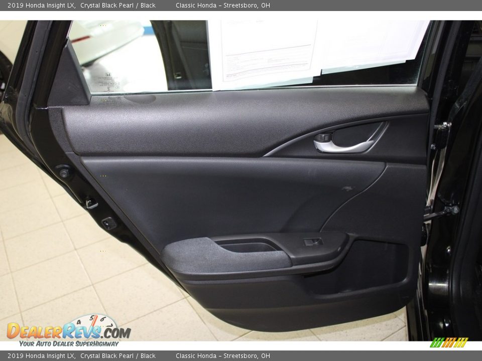 2019 Honda Insight LX Crystal Black Pearl / Black Photo #23