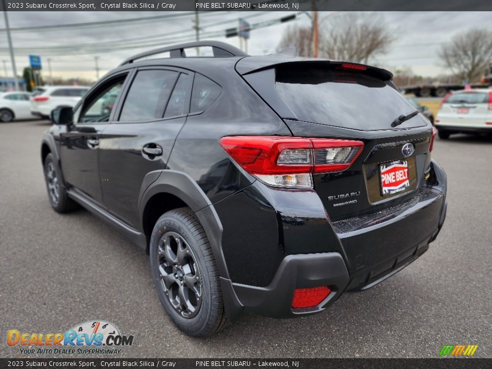 2023 Subaru Crosstrek Sport Crystal Black Silica / Gray Photo #4