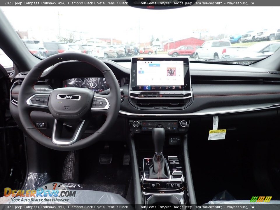 Dashboard of 2023 Jeep Compass Trailhawk 4x4 Photo #13