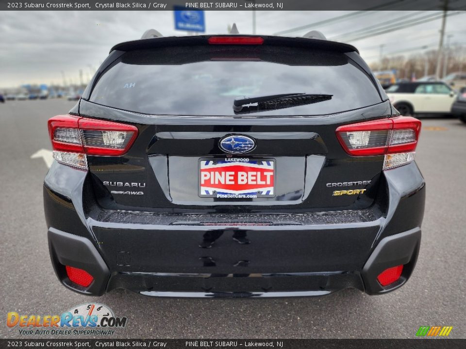 2023 Subaru Crosstrek Sport Crystal Black Silica / Gray Photo #6