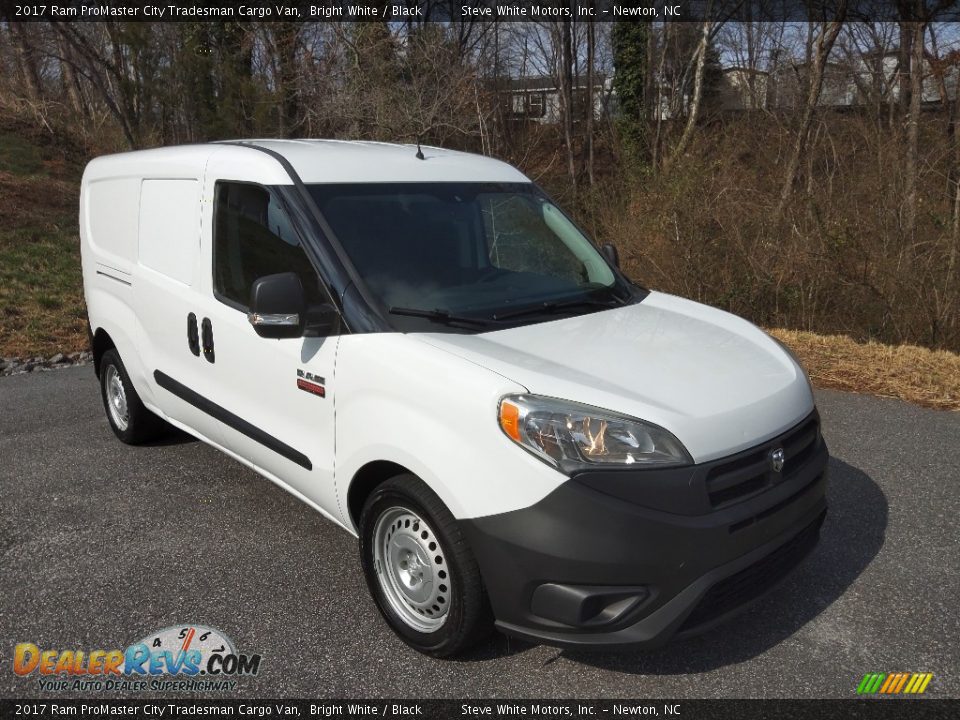 2017 Ram ProMaster City Tradesman Cargo Van Bright White / Black Photo #5