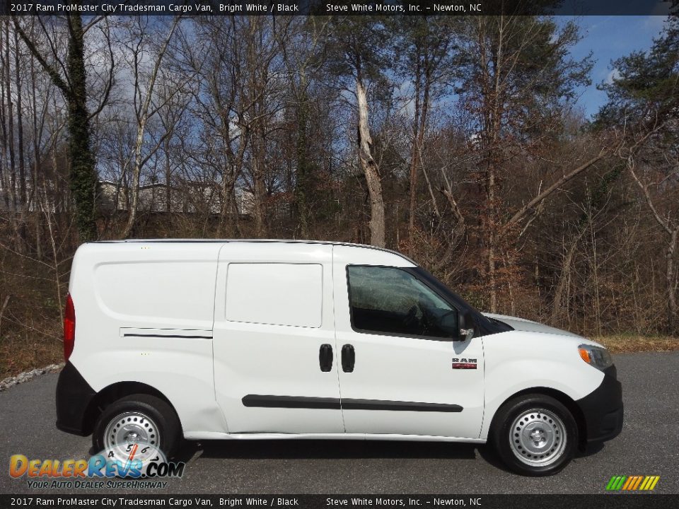 2017 Ram ProMaster City Tradesman Cargo Van Bright White / Black Photo #6