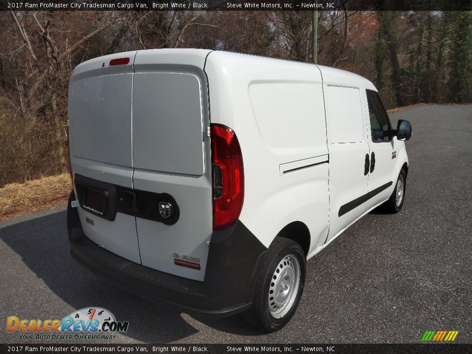 2017 Ram ProMaster City Tradesman Cargo Van Bright White / Black Photo #7