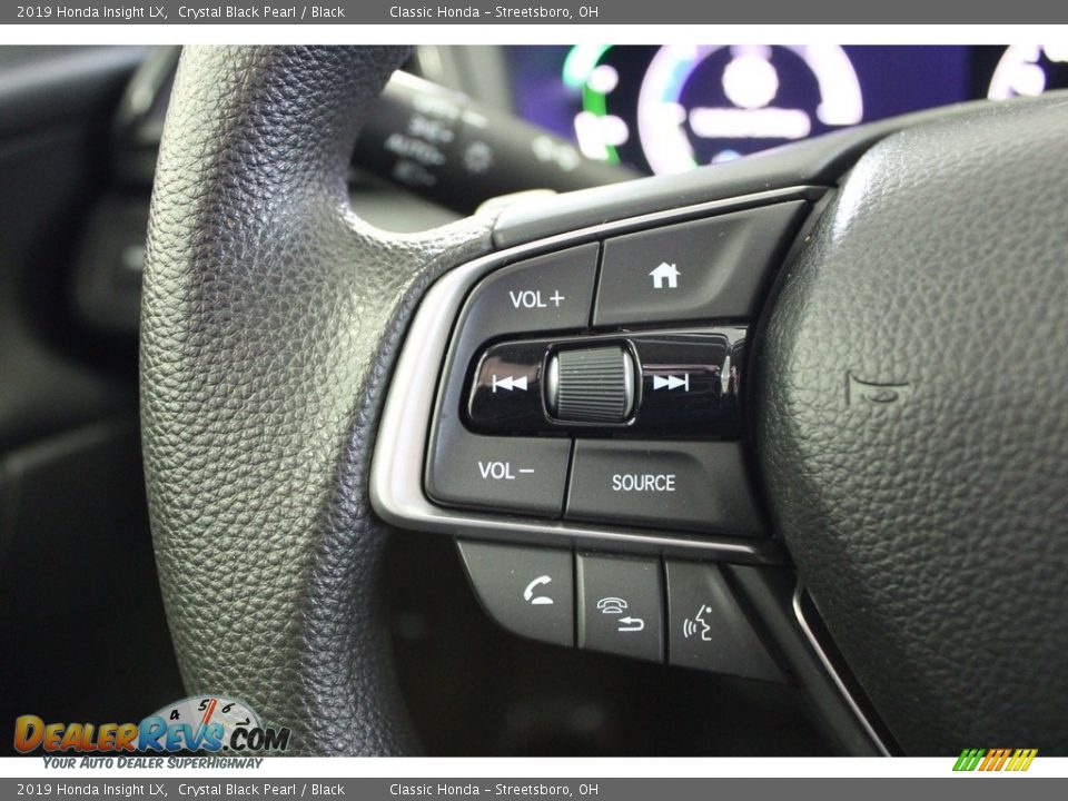 2019 Honda Insight LX Crystal Black Pearl / Black Photo #31
