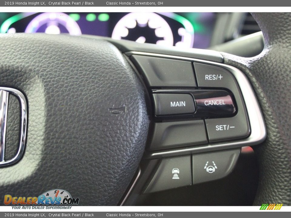 2019 Honda Insight LX Crystal Black Pearl / Black Photo #32