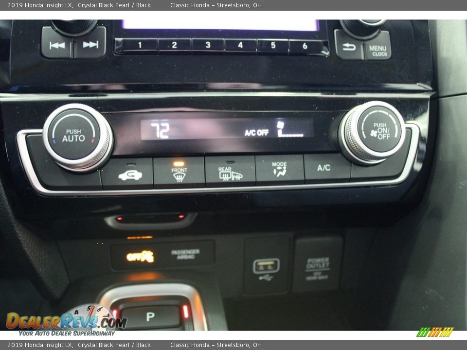 2019 Honda Insight LX Crystal Black Pearl / Black Photo #35