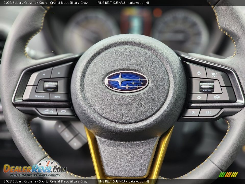 2023 Subaru Crosstrek Sport Steering Wheel Photo #12