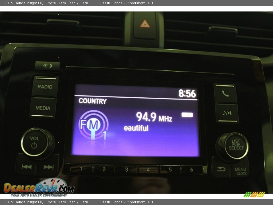 2019 Honda Insight LX Crystal Black Pearl / Black Photo #36