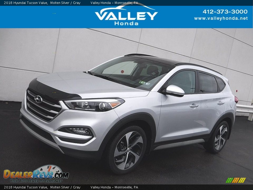 2018 Hyundai Tucson Value Molten Silver / Gray Photo #1