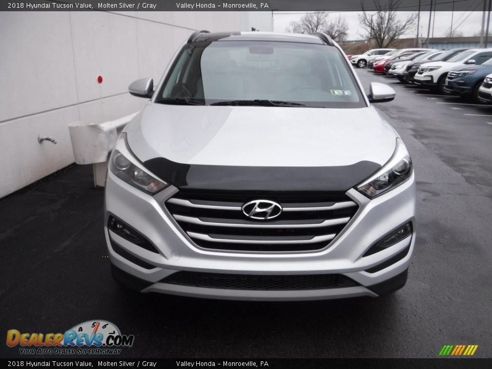 2018 Hyundai Tucson Value Molten Silver / Gray Photo #5
