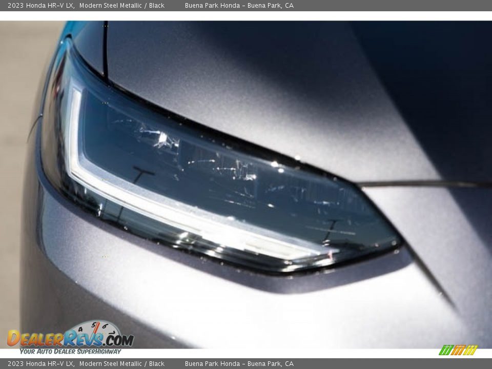 2023 Honda HR-V LX Modern Steel Metallic / Black Photo #4