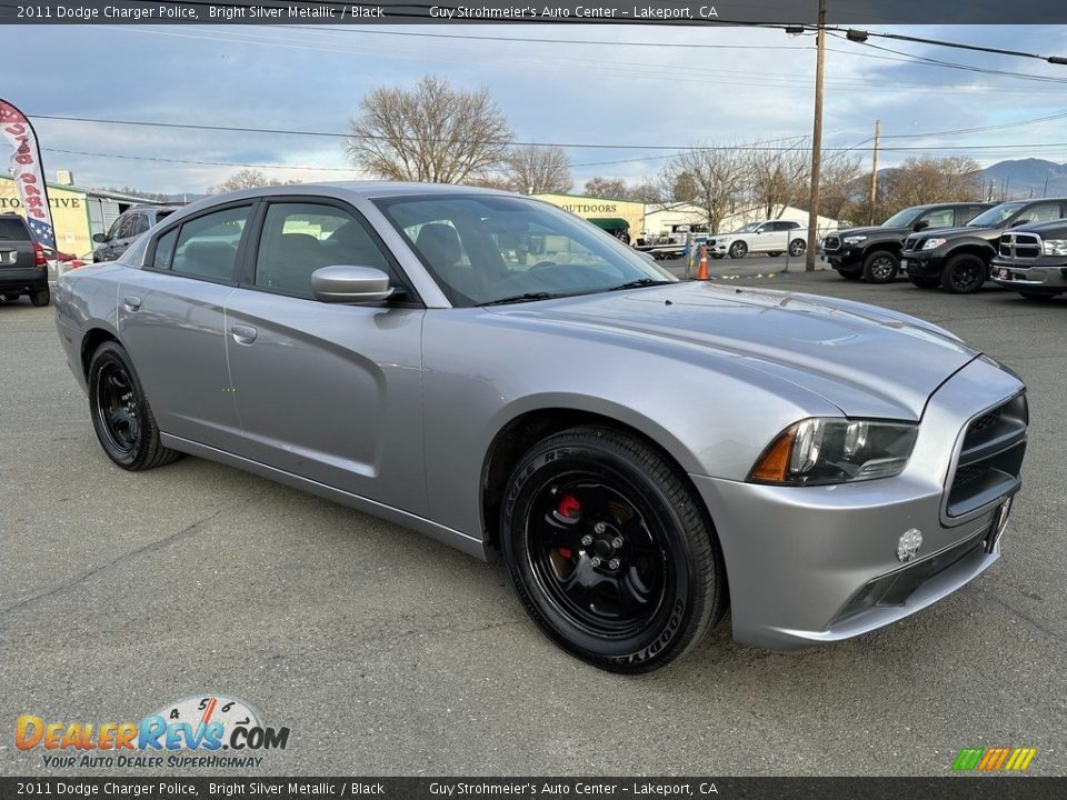 Front 3/4 View of 2011 Dodge Charger Police Photo #1