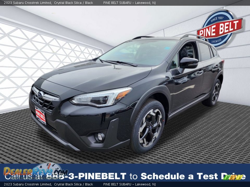 2023 Subaru Crosstrek Limited Crystal Black Silica / Black Photo #1