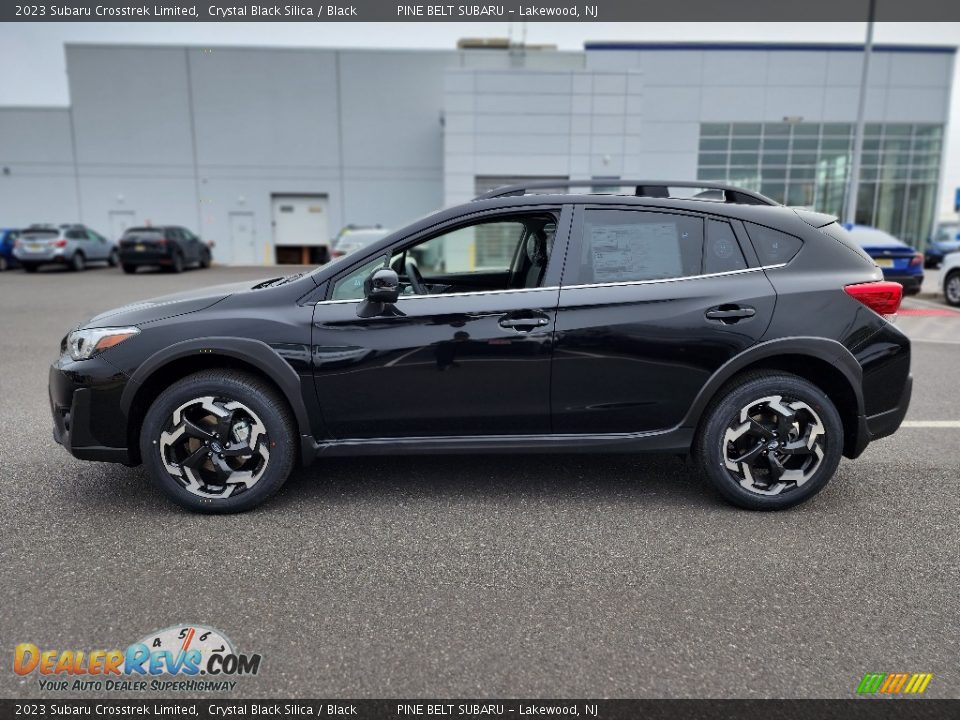 Crystal Black Silica 2023 Subaru Crosstrek Limited Photo #3