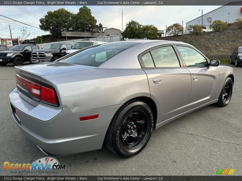 Bright Silver Metallic 2011 Dodge Charger Police Photo #6
