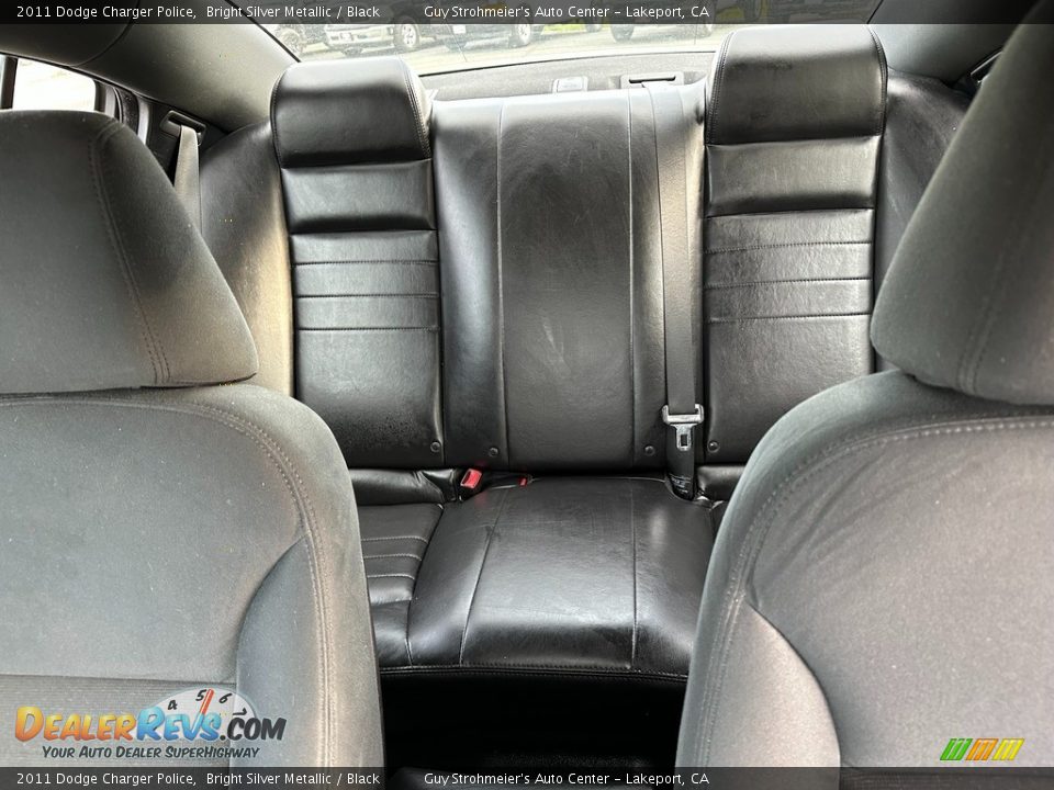 Rear Seat of 2011 Dodge Charger Police Photo #12