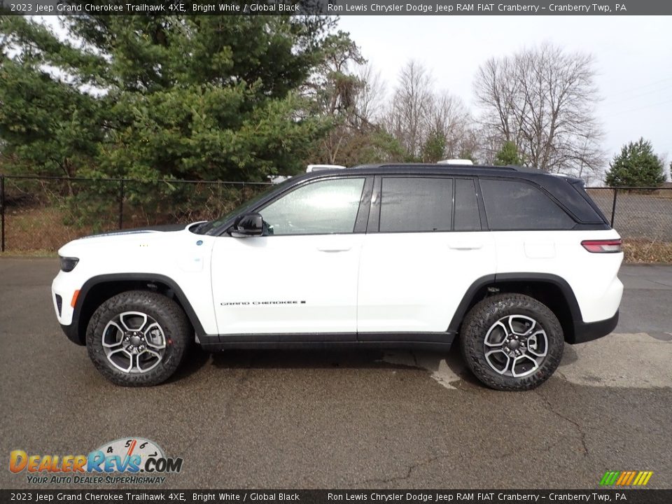 Bright White 2023 Jeep Grand Cherokee Trailhawk 4XE Photo #2