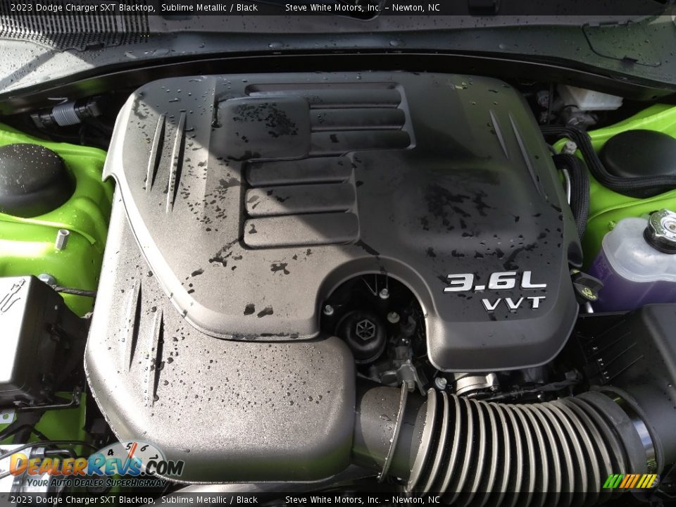2023 Dodge Charger SXT Blacktop 3.6 Liter DOHC 24-Valve VVT V6 Engine Photo #9