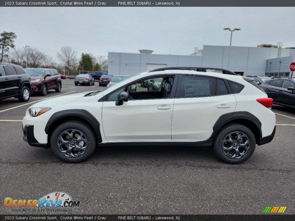 2023 Subaru Crosstrek Sport Crystal White Pearl / Gray Photo #3