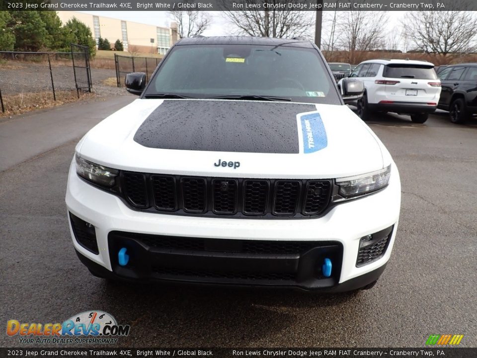 Bright White 2023 Jeep Grand Cherokee Trailhawk 4XE Photo #8