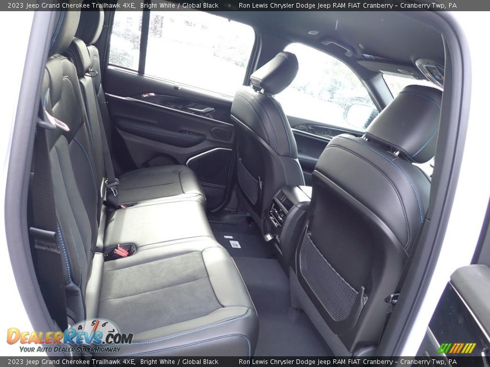 Rear Seat of 2023 Jeep Grand Cherokee Trailhawk 4XE Photo #11