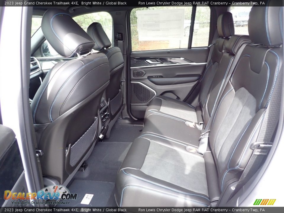 Rear Seat of 2023 Jeep Grand Cherokee Trailhawk 4XE Photo #12