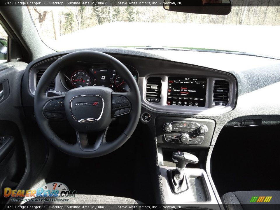 Dashboard of 2023 Dodge Charger SXT Blacktop Photo #18