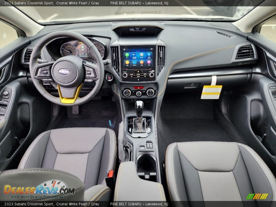 2023 Subaru Crosstrek Sport Crystal White Pearl / Gray Photo #9