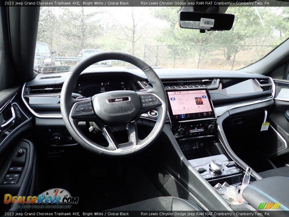 Dashboard of 2023 Jeep Grand Cherokee Trailhawk 4XE Photo #13