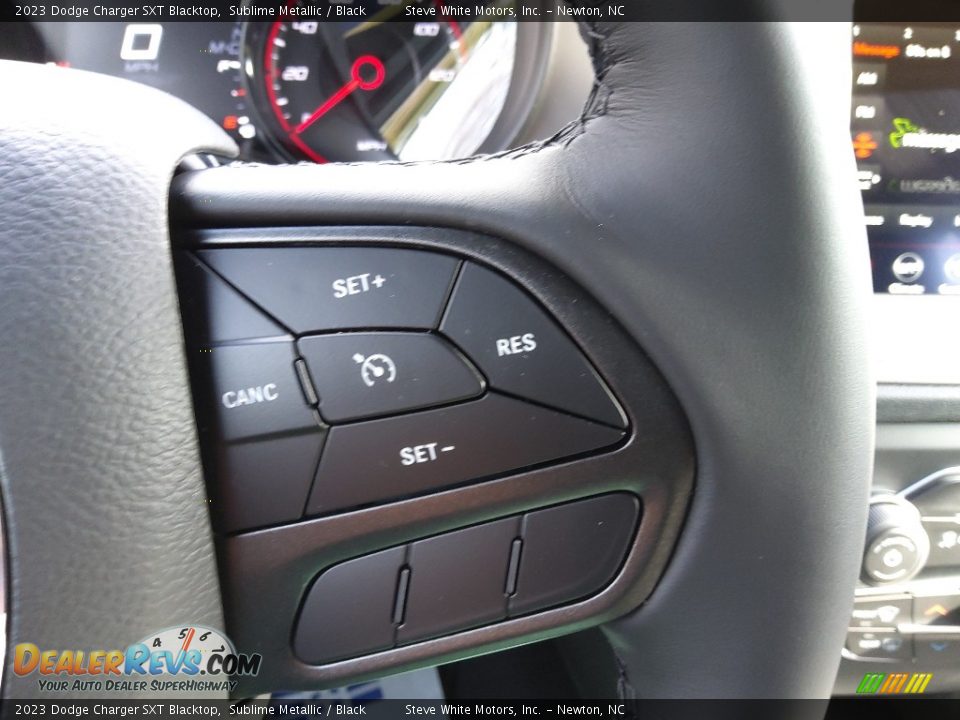 2023 Dodge Charger SXT Blacktop Steering Wheel Photo #20