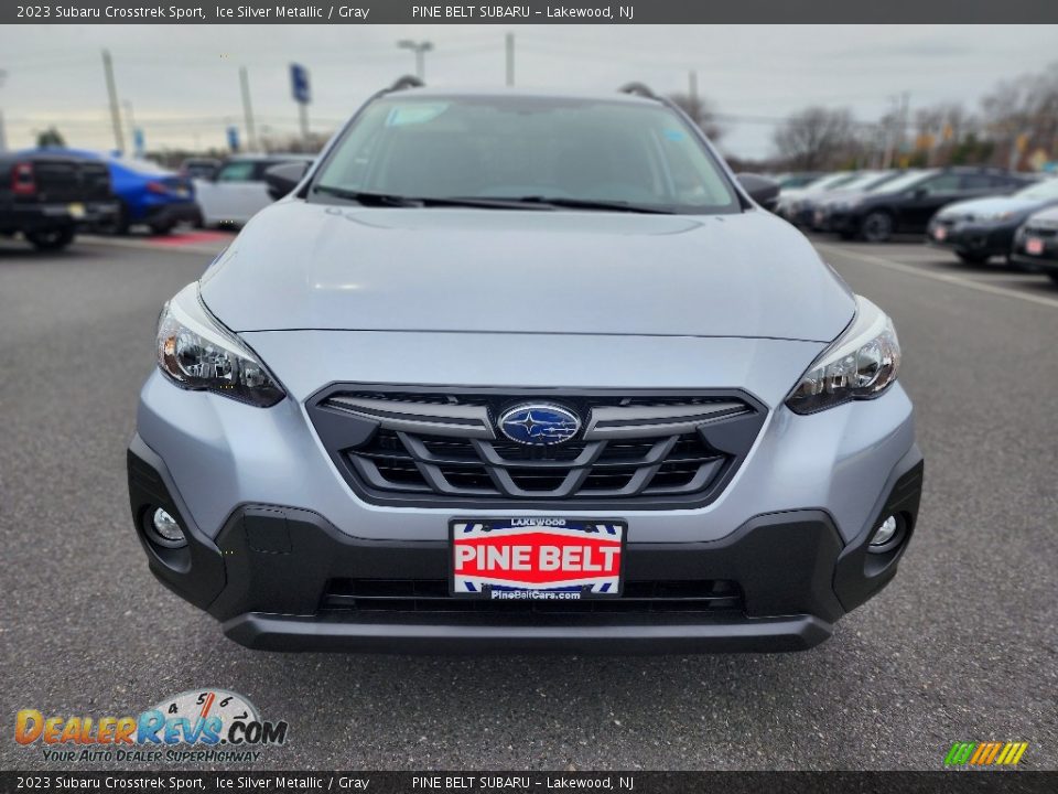 2023 Subaru Crosstrek Sport Ice Silver Metallic / Gray Photo #2